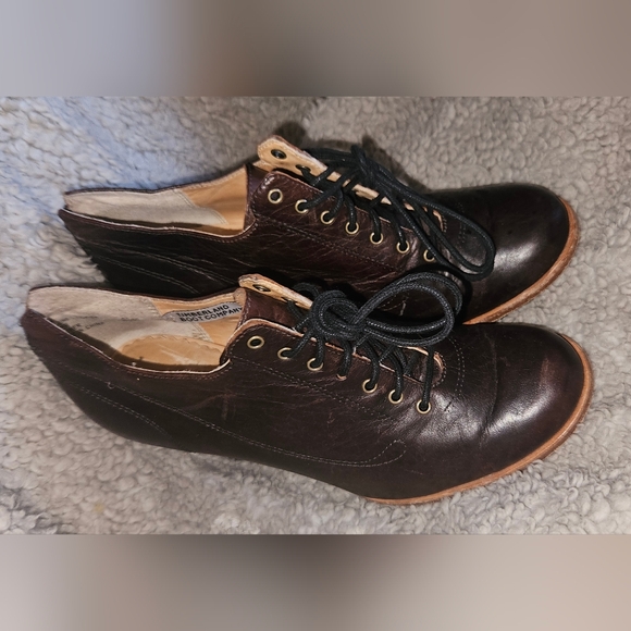 Timberland Boot Company Vintage High Heel Boots sz 5M Oxford Booties - Picture 15 of 16